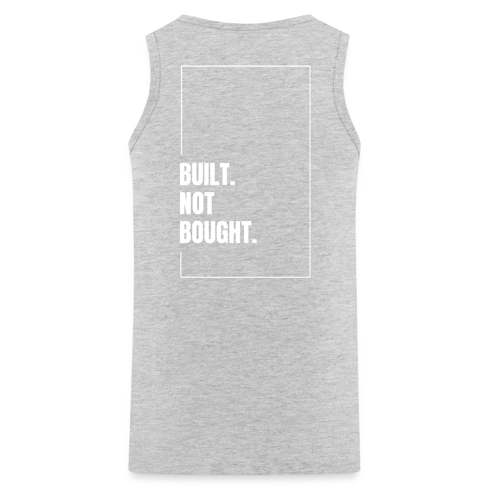 Essential Muscle Tank - heather gray