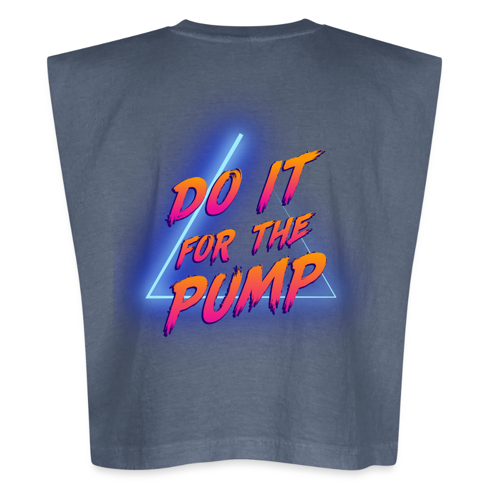 Heritage Muscle Tank - faded navy