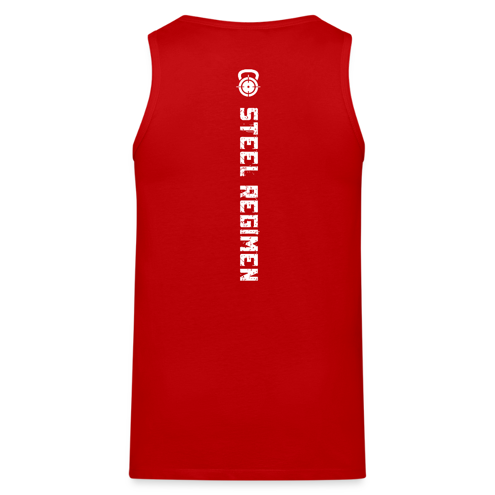 Essential Muscle Tank - red