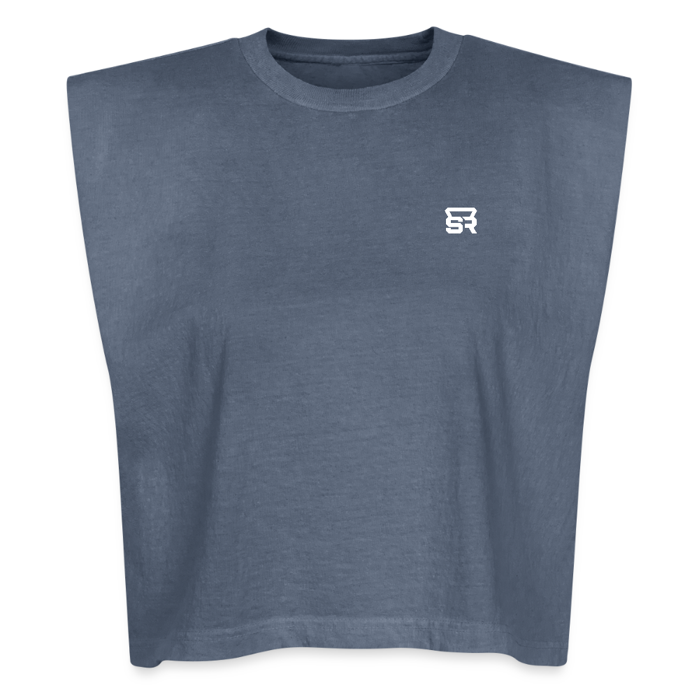 Heritage Muscle Tank - faded navy