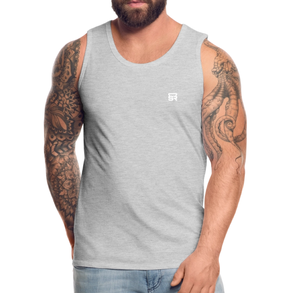 Essential Muscle Tank - heather gray