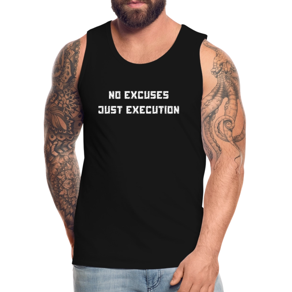 Essential Muscle Tank - black