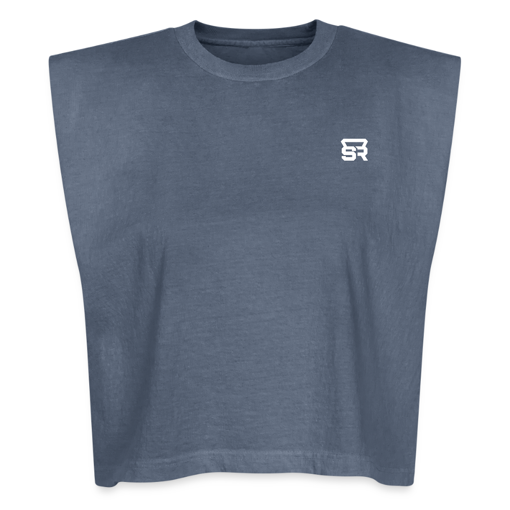 Heritage Muscle Tank - faded navy