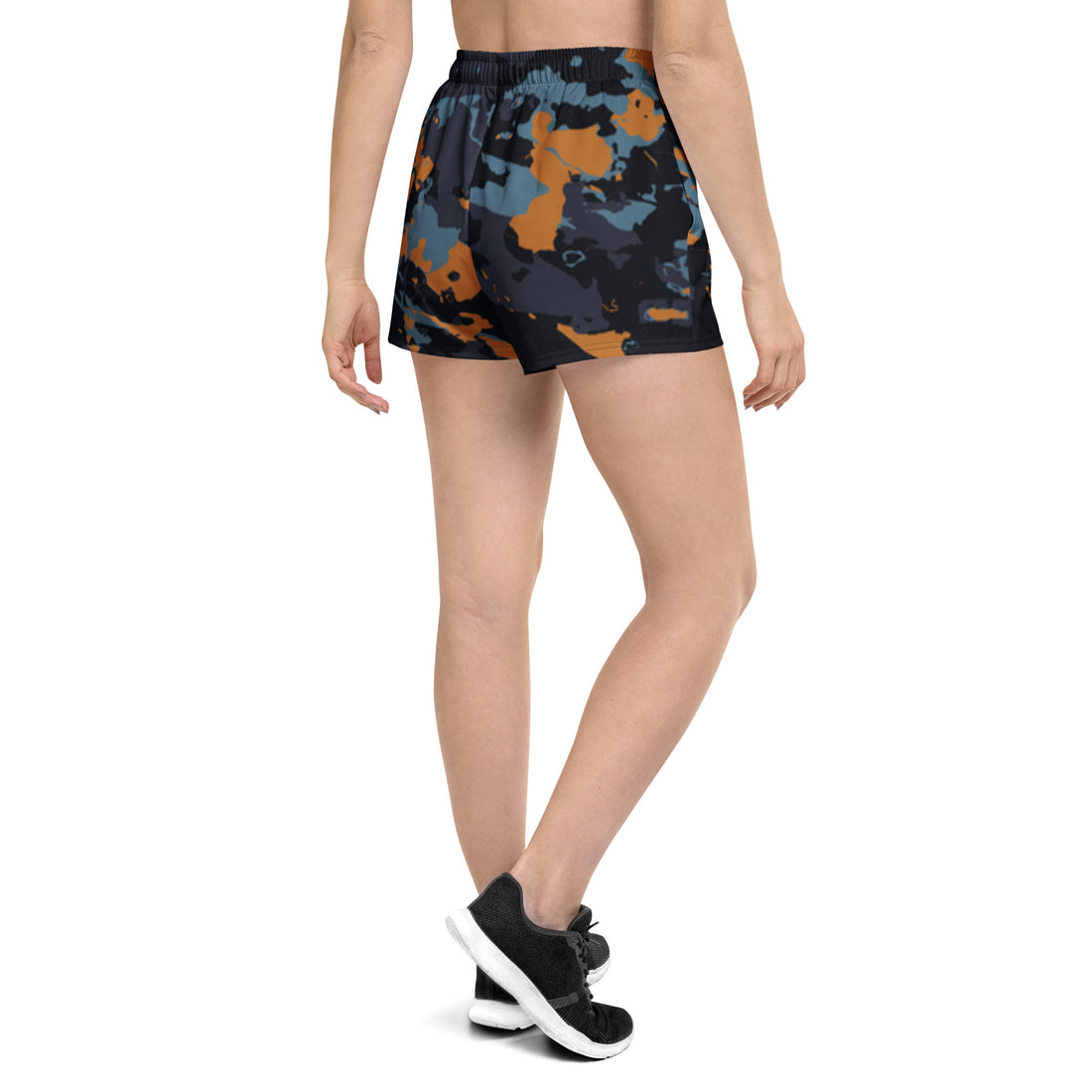 Momentum Shorts Blue Orange Camo training shorts