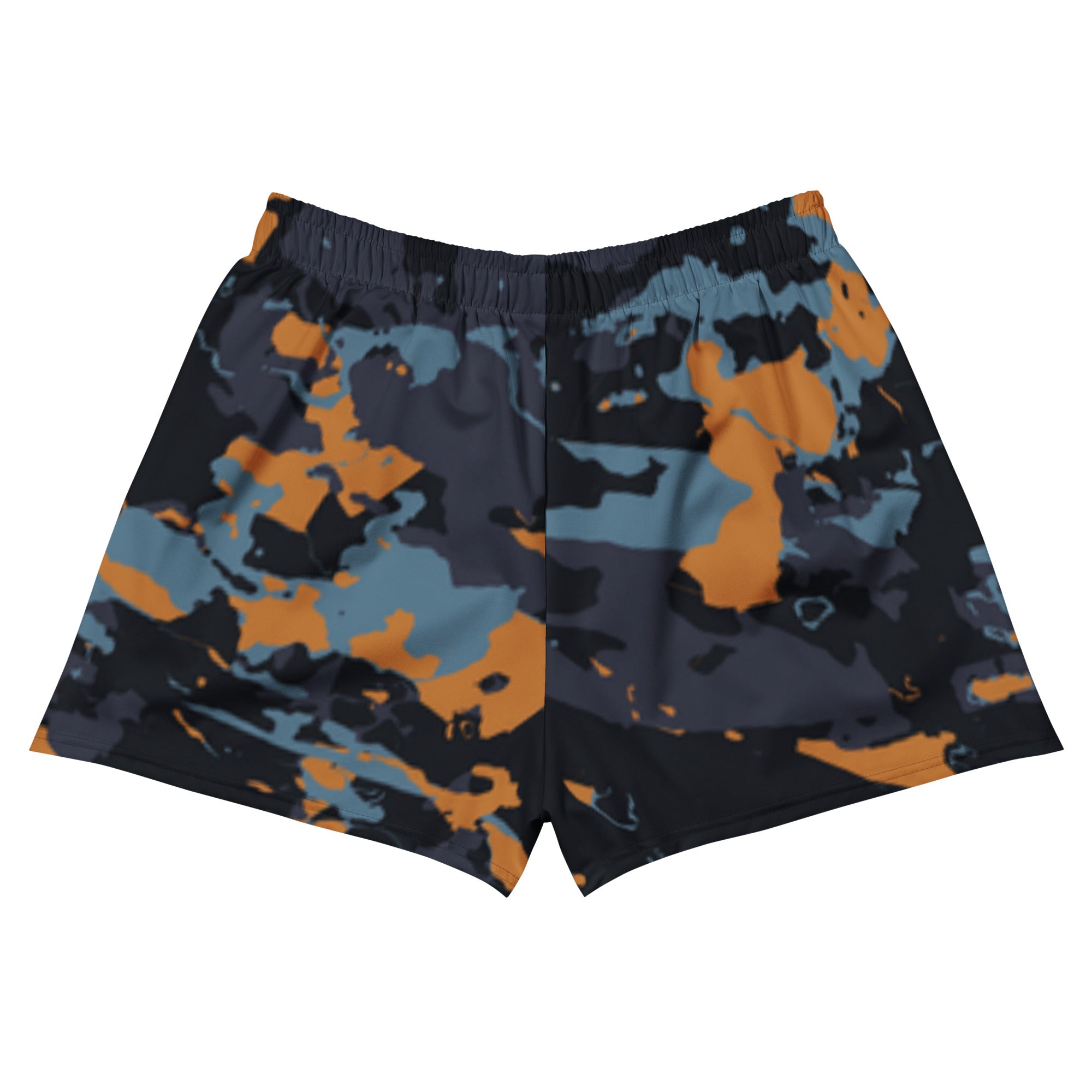 Momentum Shorts Blue Orange Camo training shorts