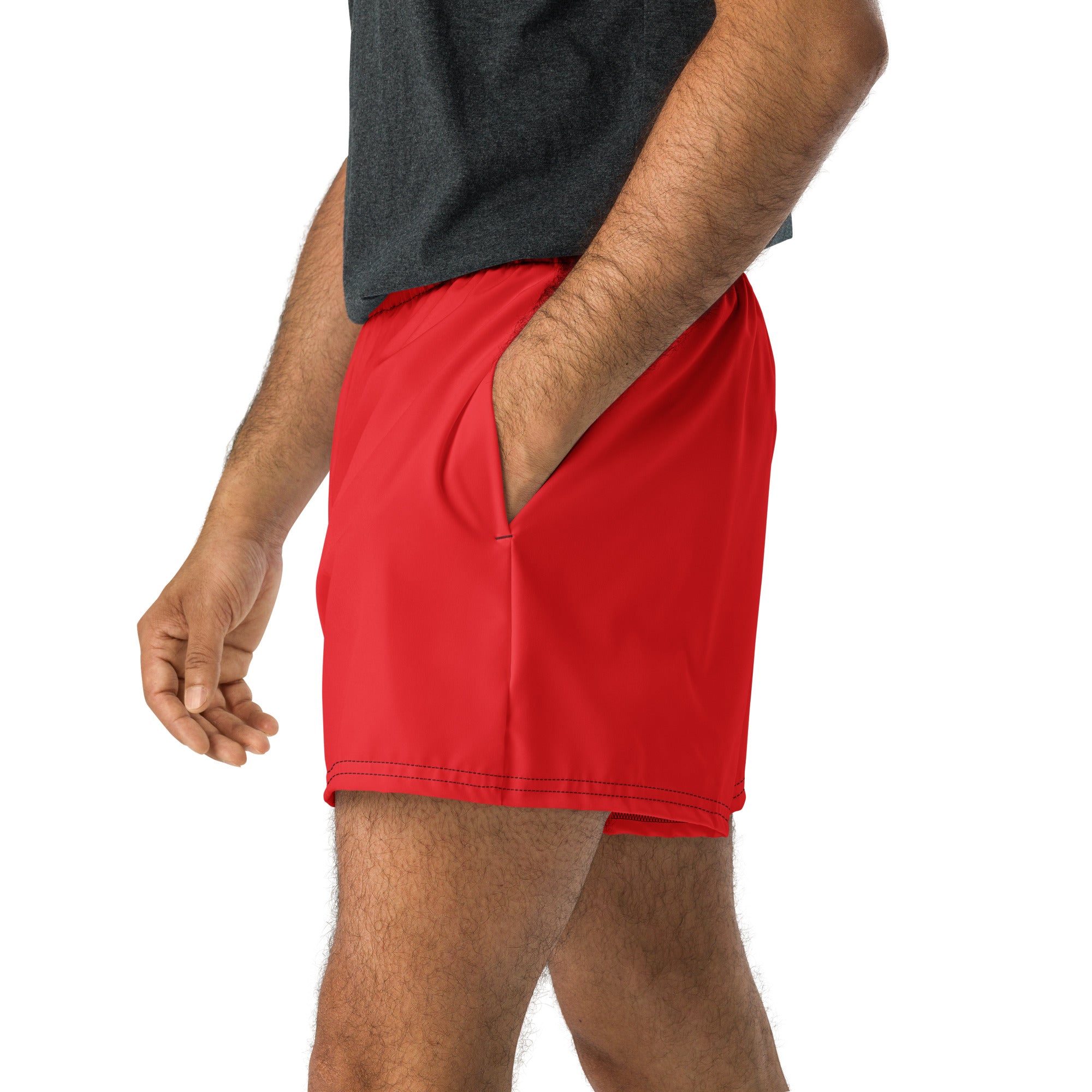 Red Performance Shorts lightweight gym workout