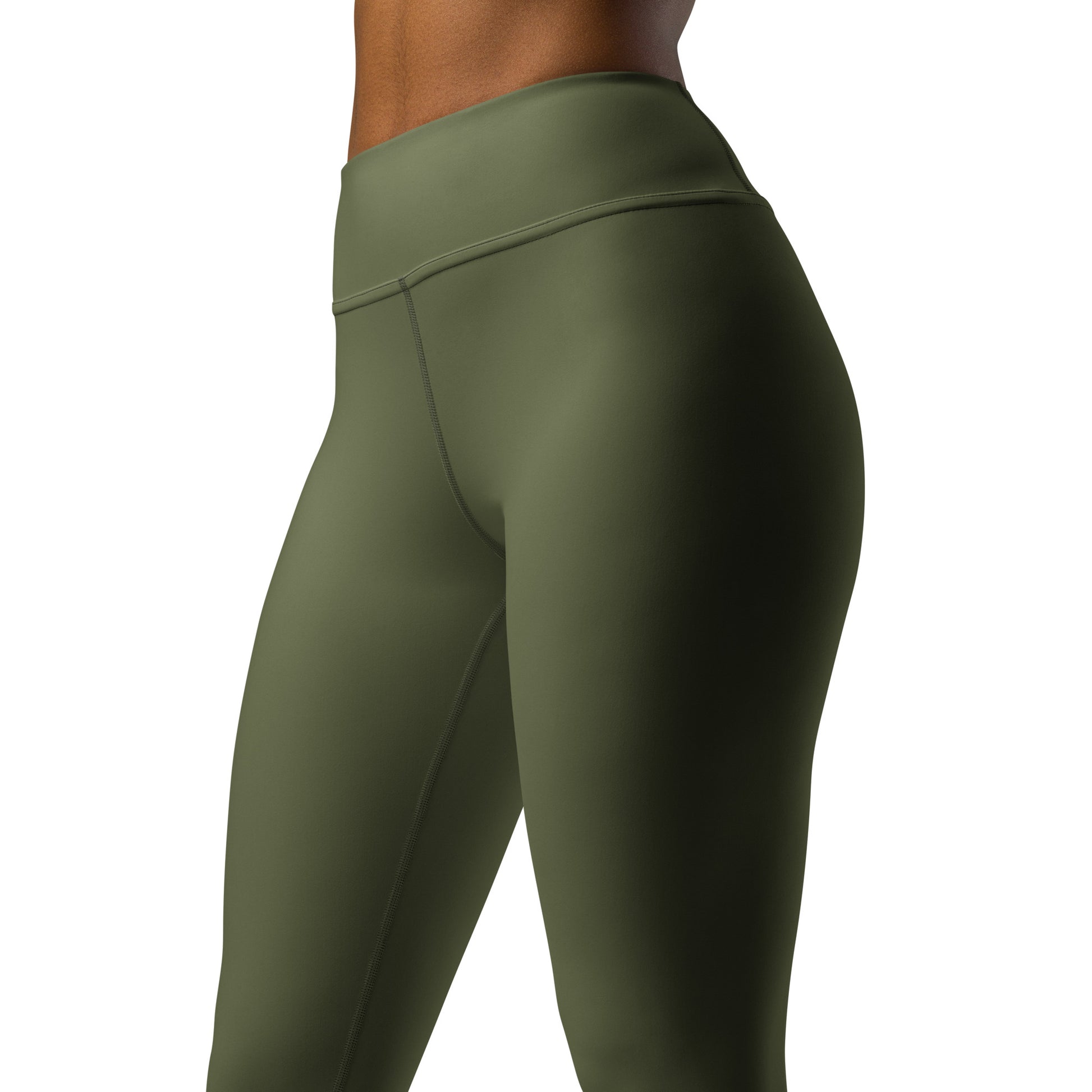 All Day Flow Leggings Olive Green high waist