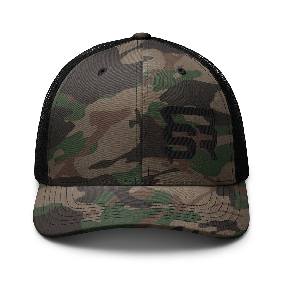 Steel Regimen Camo Trucker Cap Snapback Hat