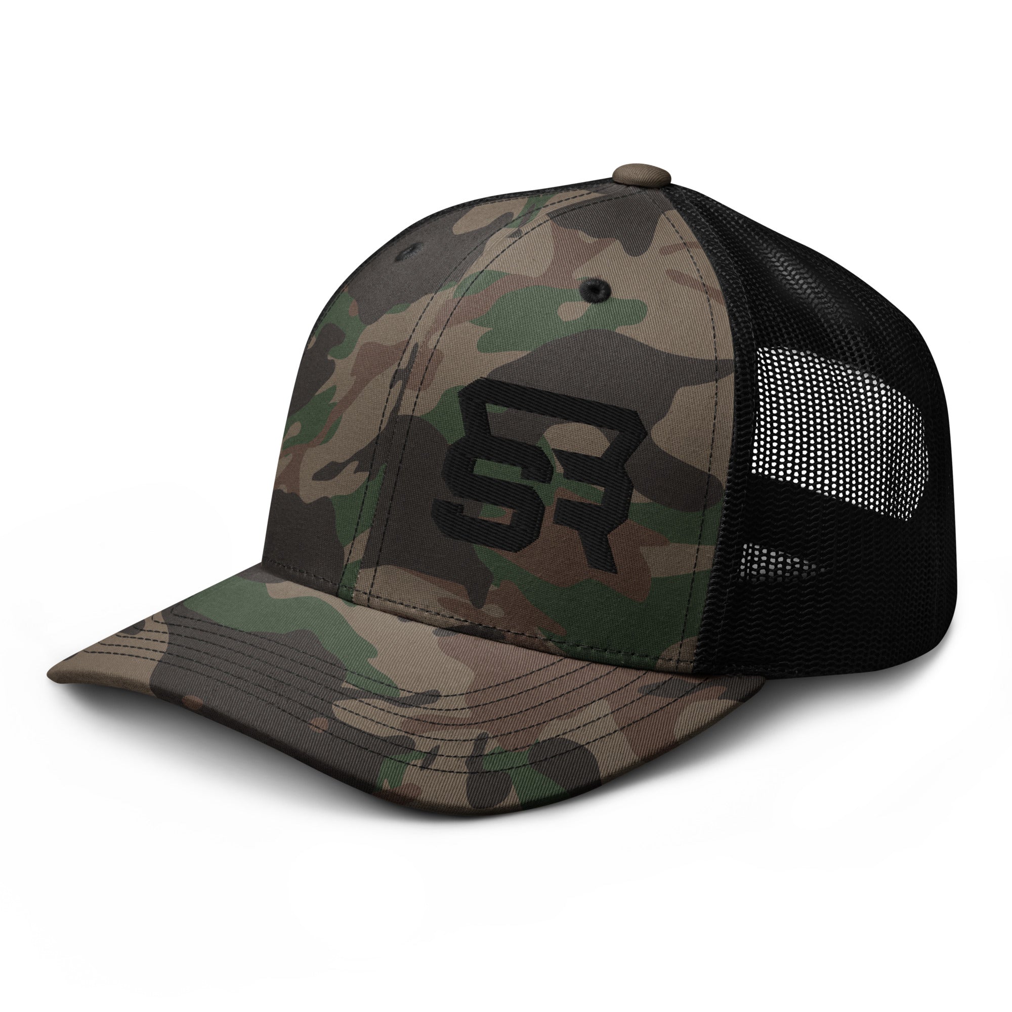 Steel Regimen Camo Trucker Cap Snapback Hat