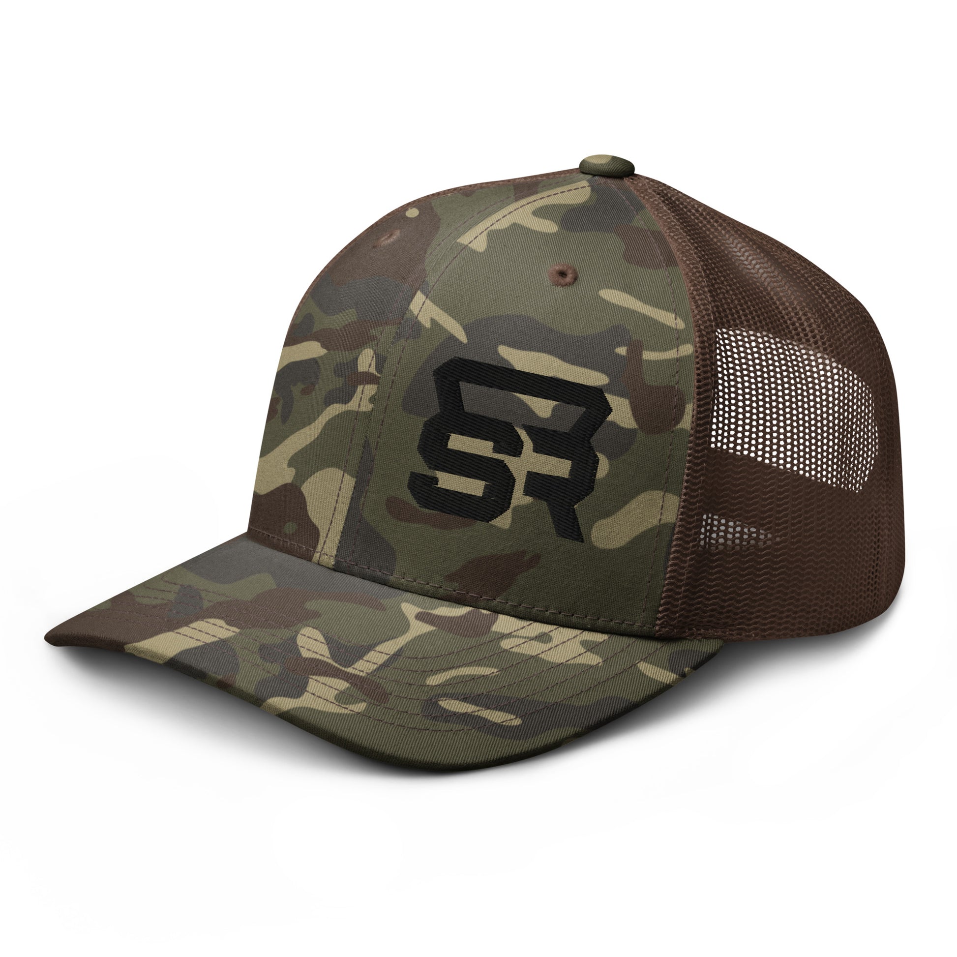 Steel Regimen Camo Trucker Cap Snapback Hat