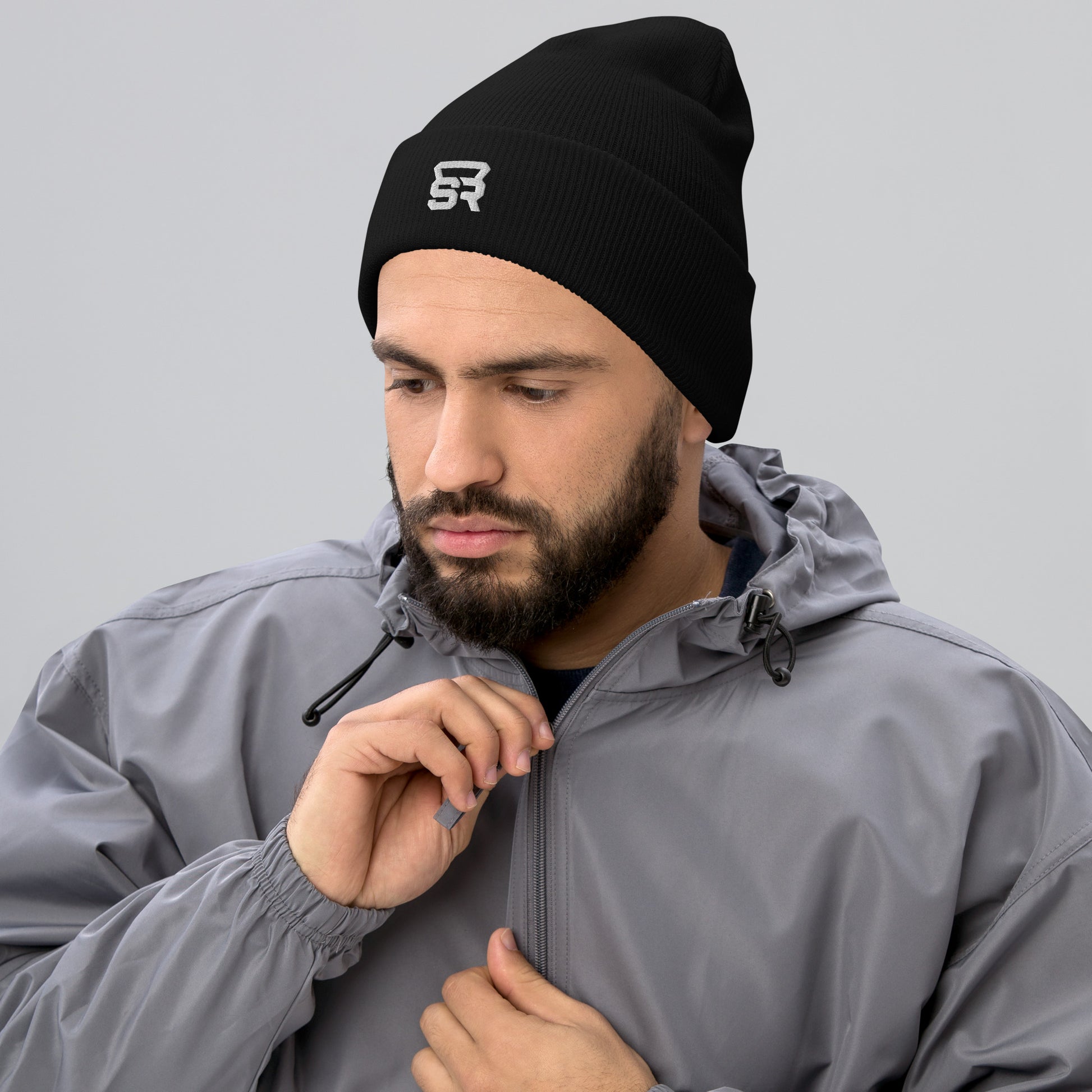 Cuffed Beanie knit winter workout hat