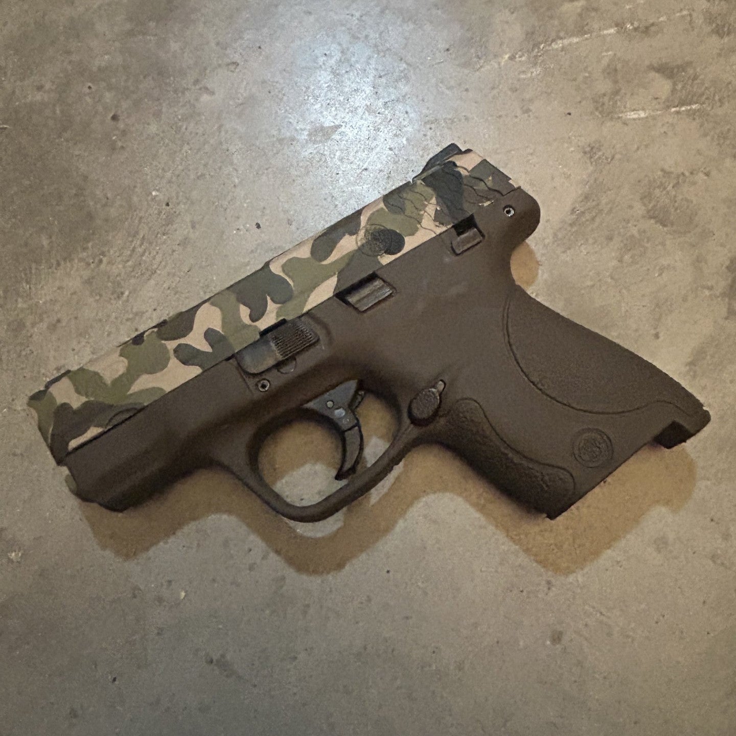 Camo Slide or Frame Finish