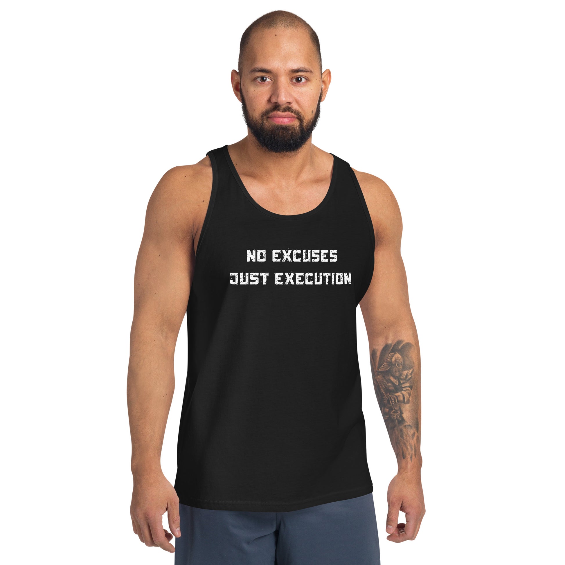 No Excuses Core Tank men’s gym workout top