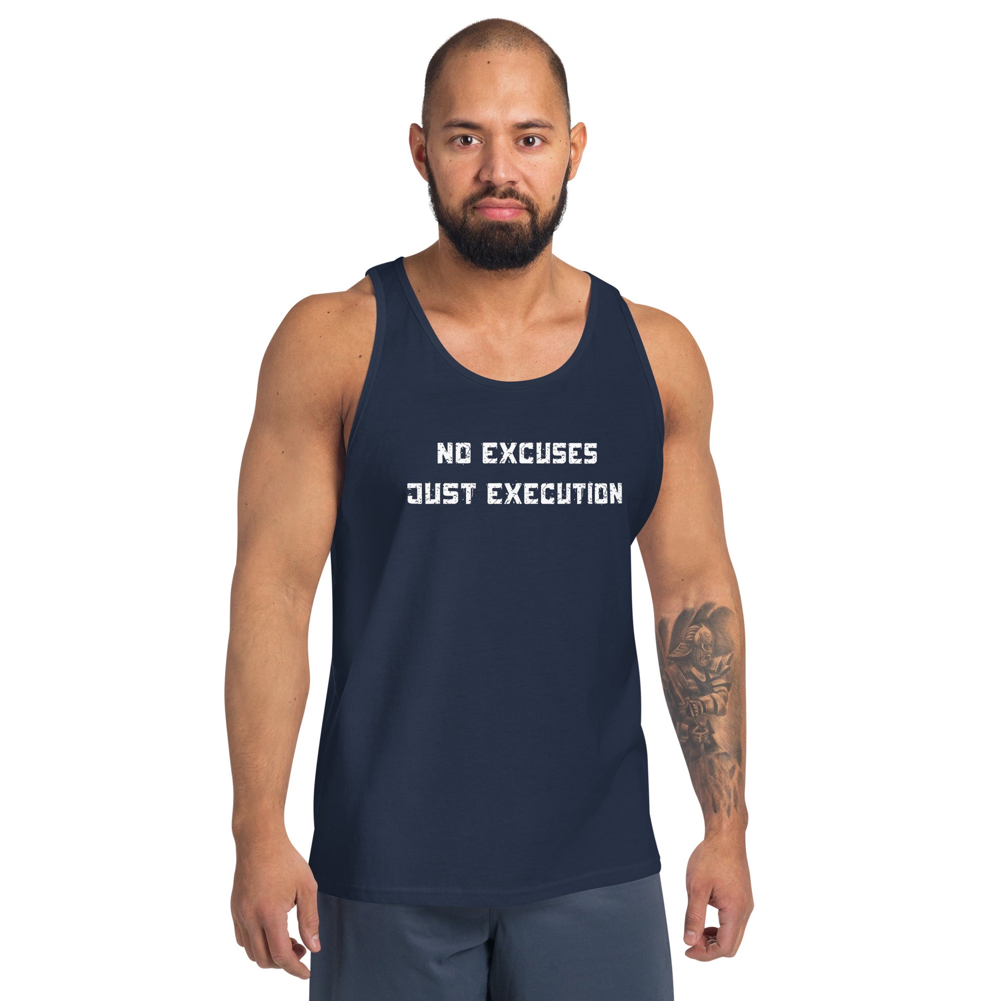 No Excuses Core Tank men’s gym workout top