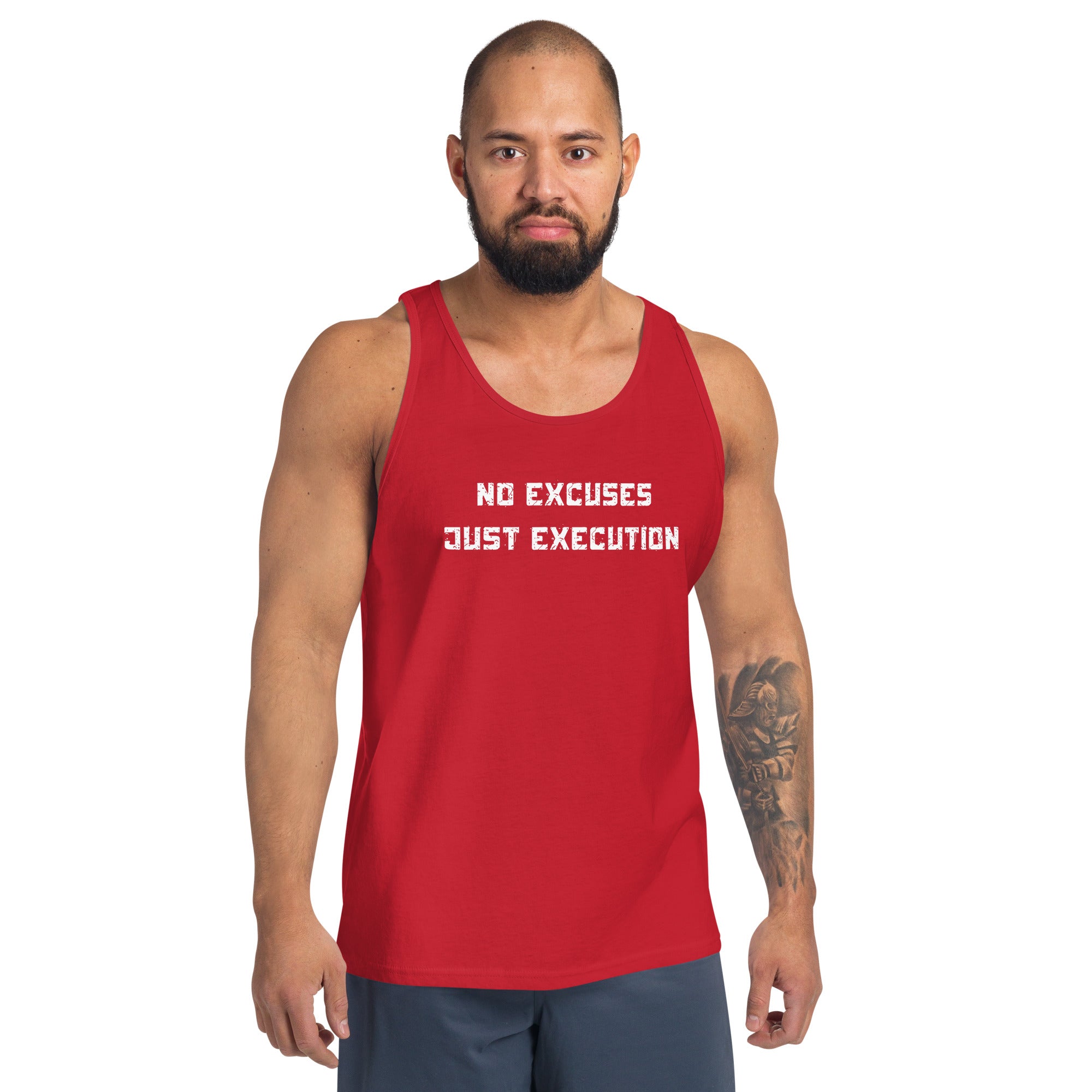 No Excuses Core Tank men’s gym workout top