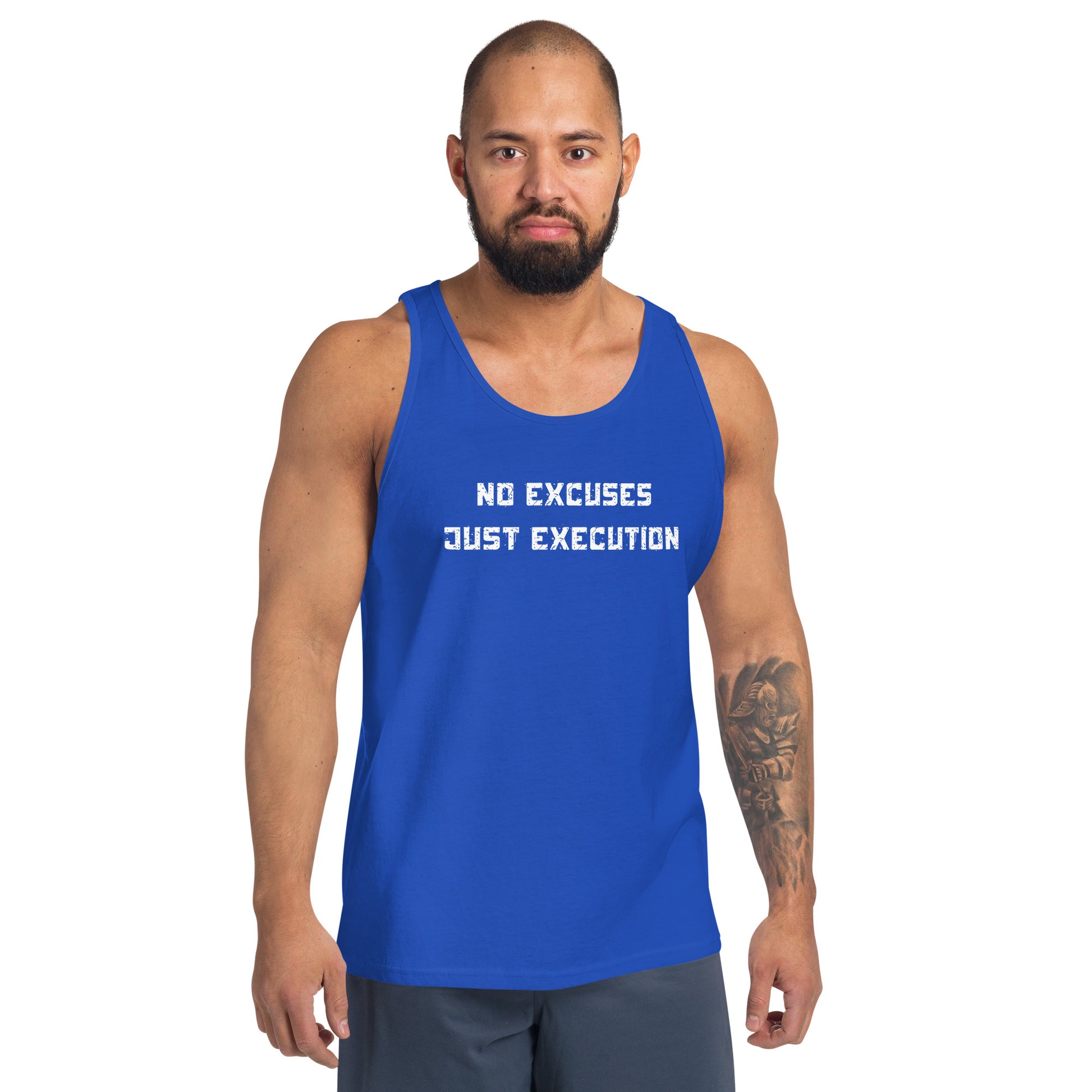 No Excuses Core Tank men’s gym workout top