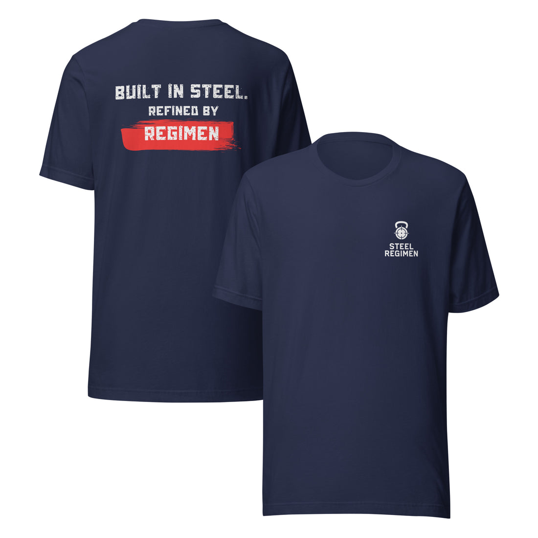 Built in Steel Tee tactical athletic gym shirt