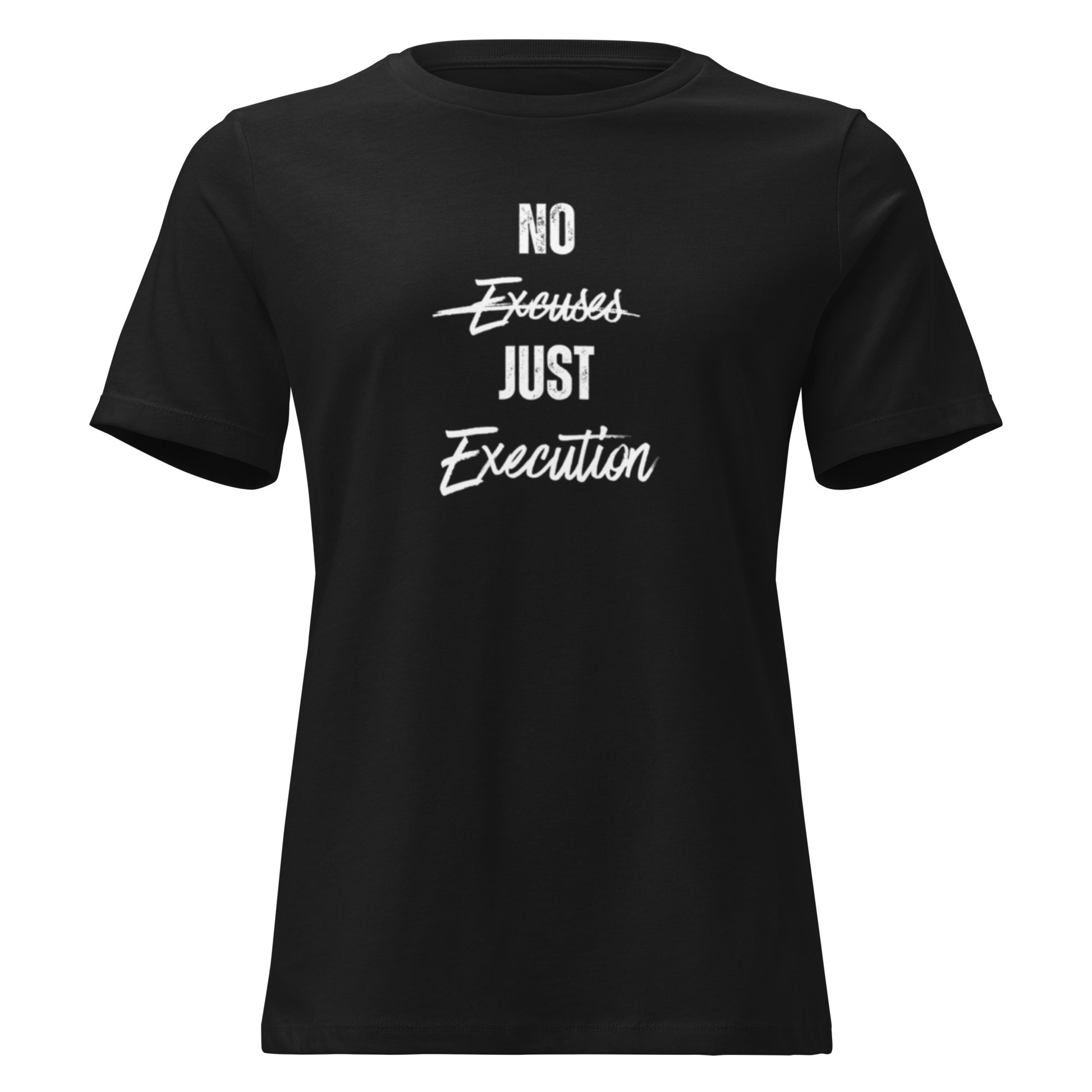 No Excuses Tee women’s relaxed workout t-shirt