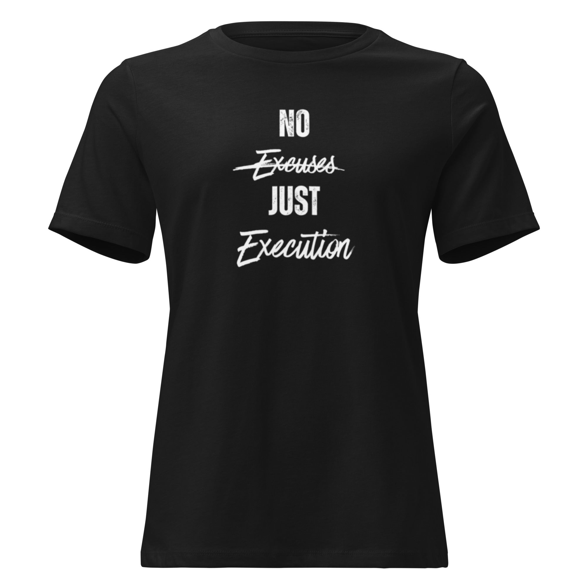 No Excuses Tee women’s relaxed workout t-shirt