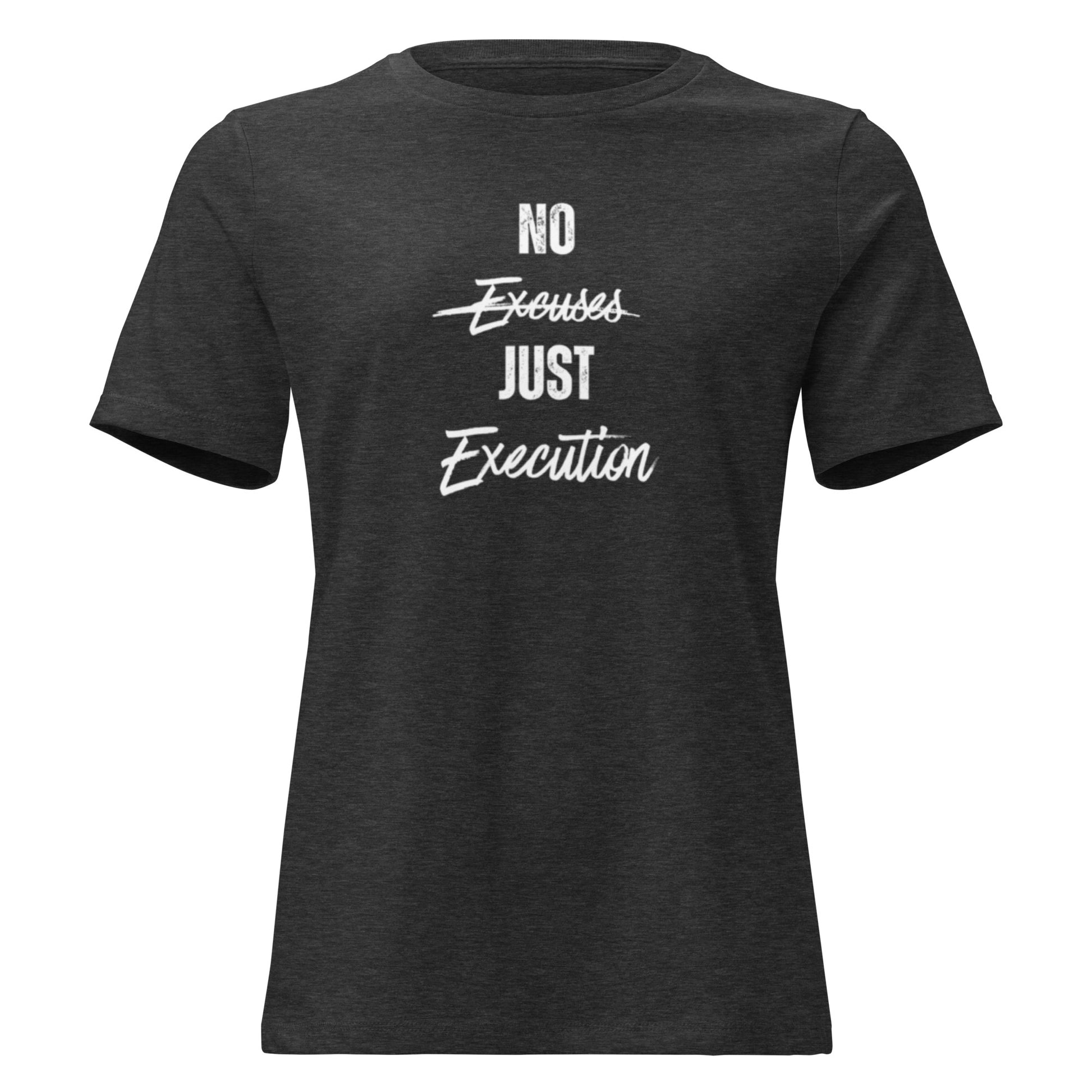 No Excuses Tee women’s relaxed workout t-shirt