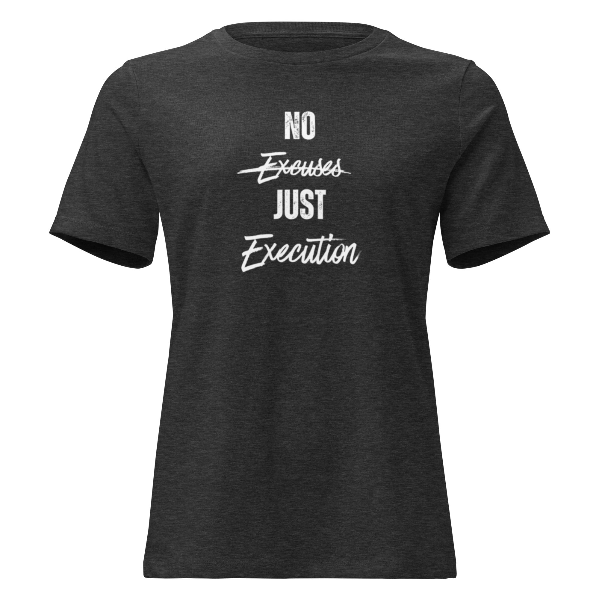 No Excuses Tee women’s relaxed workout t-shirt