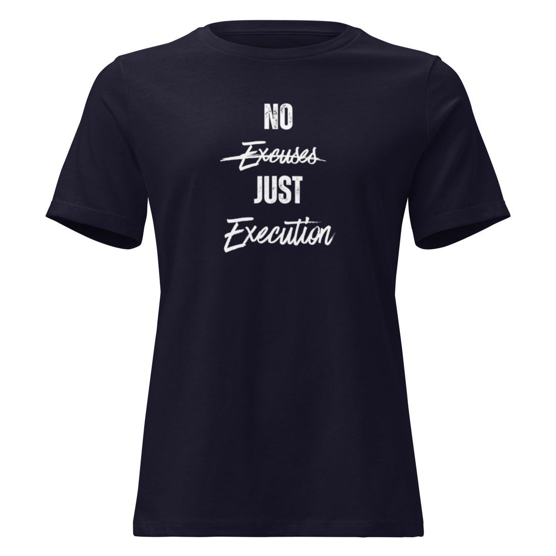 No Excuses Tee women’s relaxed workout t-shirt